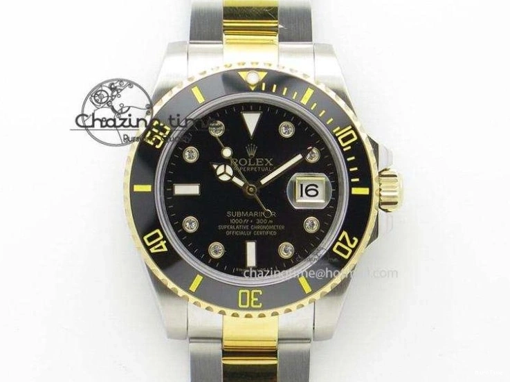 MiroTime 0406 HighPerformance DateJust 41 126334 EWEF Best Edition Black Stick Dial on Jubilee Bracelet A 1046